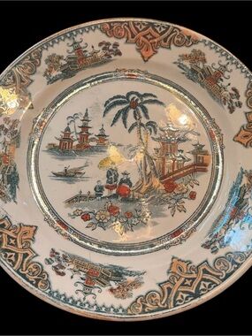 (2) PETRUS REGOUT & CO.  plates Maastricht HONC - Holland - gorgeous colors! VTG